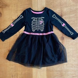 Cat & Jack Halloween Skeleton Dress